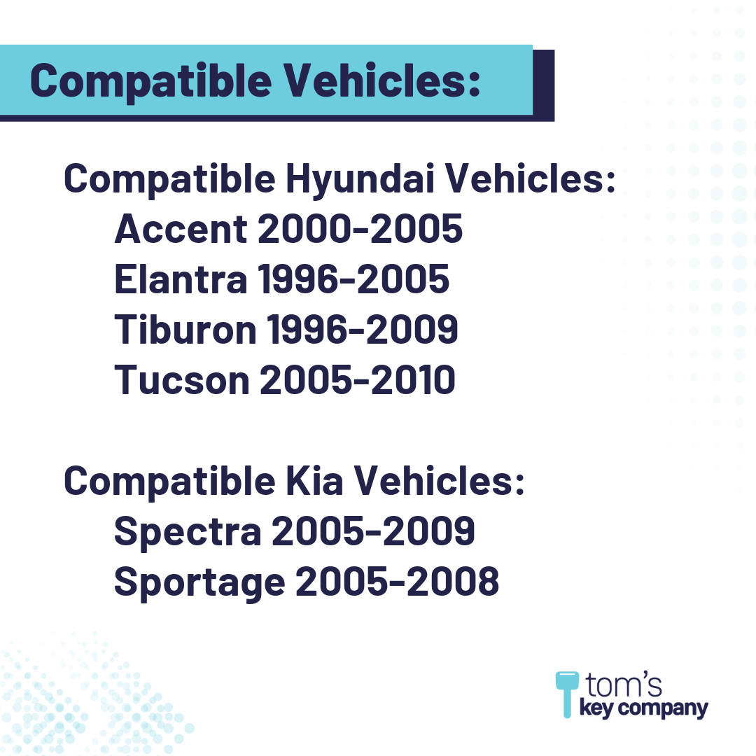 Brand New Aftermarket Key for Select Hyundai and Kia Vehicles (HYUKEY-HY14)