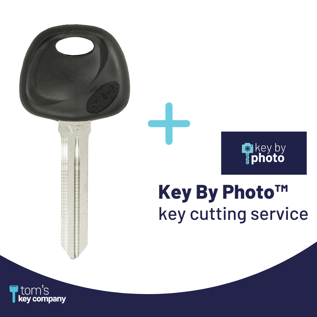 Ultimate Key Bundle with Brand New Aftermarket Key and Key By Photo for Select Hyundai and Kia Vehicles (HYUKEY-HY15-UKB)