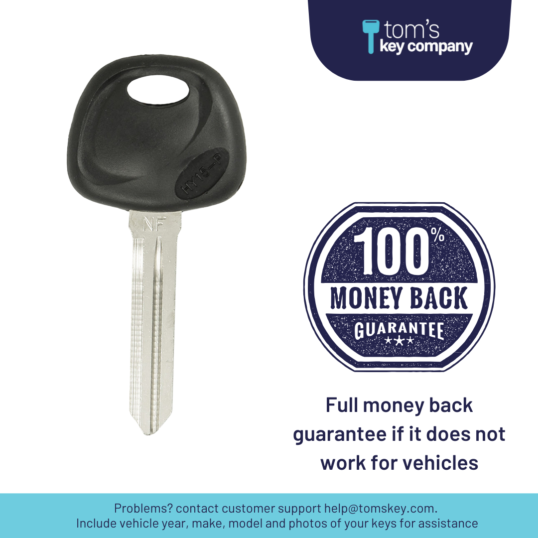 Brand New Aftermarket Key for Select Hyundai and Kia Vehicles (HYUKEY-HY16)