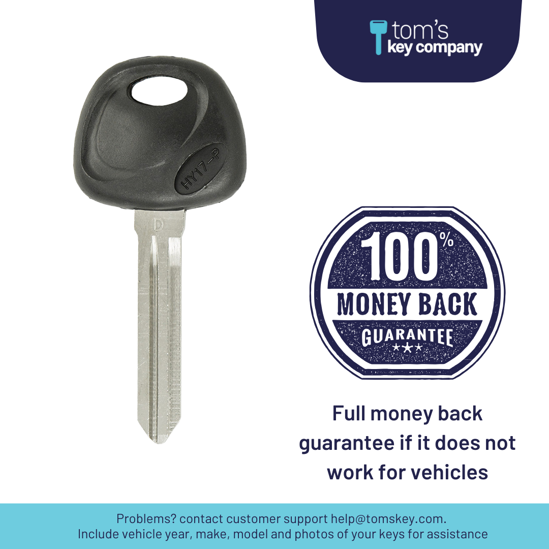 Brand New Aftermarket Key for Select Hyundai and Kia Vehicles (HYUKEY-HY17)