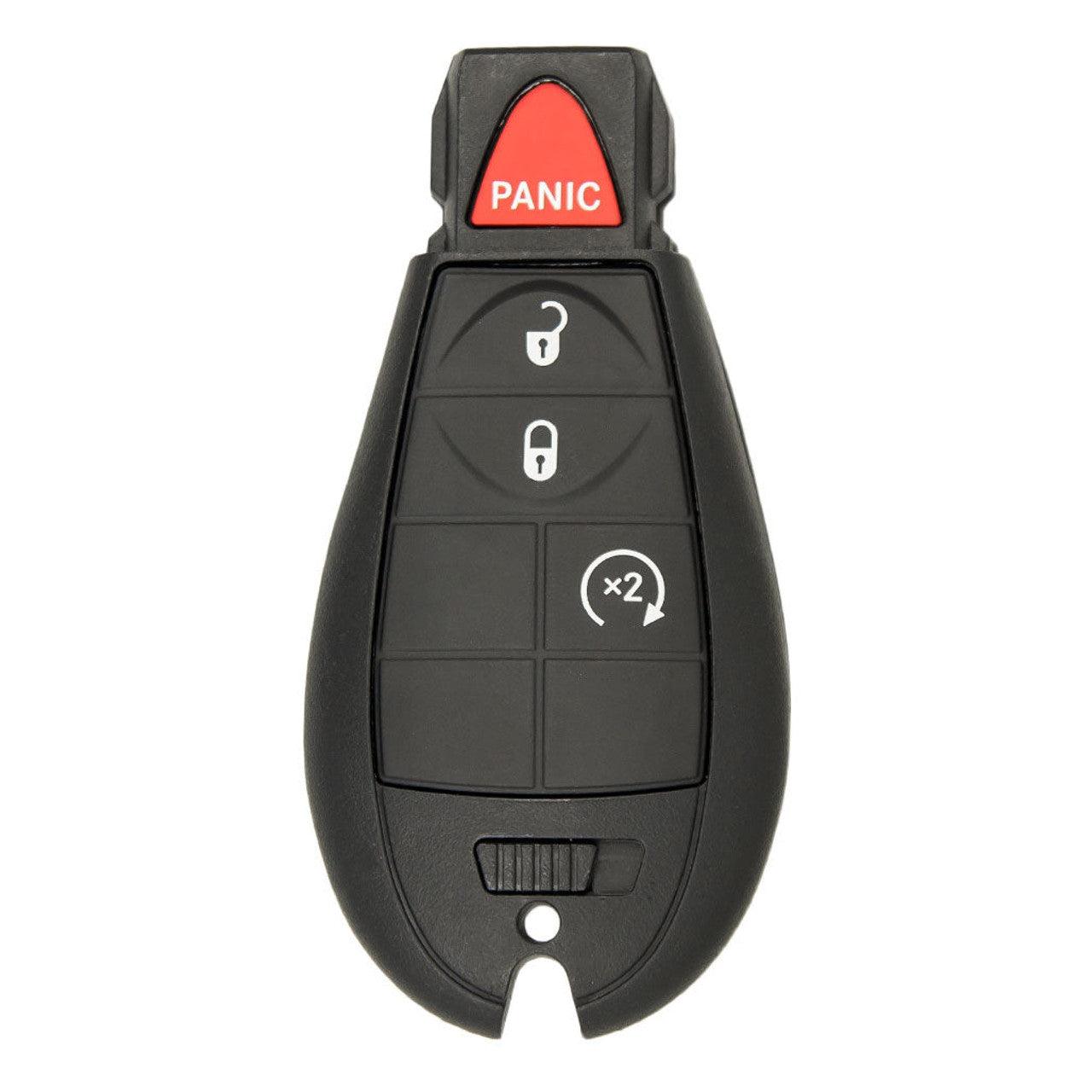 Brand New OEM 4 Button FOBIK for Jeep Cherokee Vehicles (JEEP-4B-RS-FOBIK)