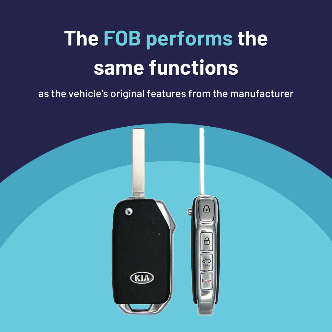 Ultimate Remote Key Bundle with Programming Tool, Refurbished 4-Button Remote Key and Key By Photo for Select Kia Vehicles (KIAFLP-4B-HR-194-REF-K-UKB)