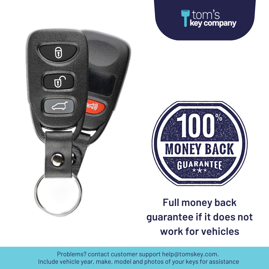 Ultimate Remote FOB Bundle with Programming Tool and Aftermarket 4 Button Remote FOB for Select Kia Vehicles (KIAFOB-4B-HR-082-K-UKB)