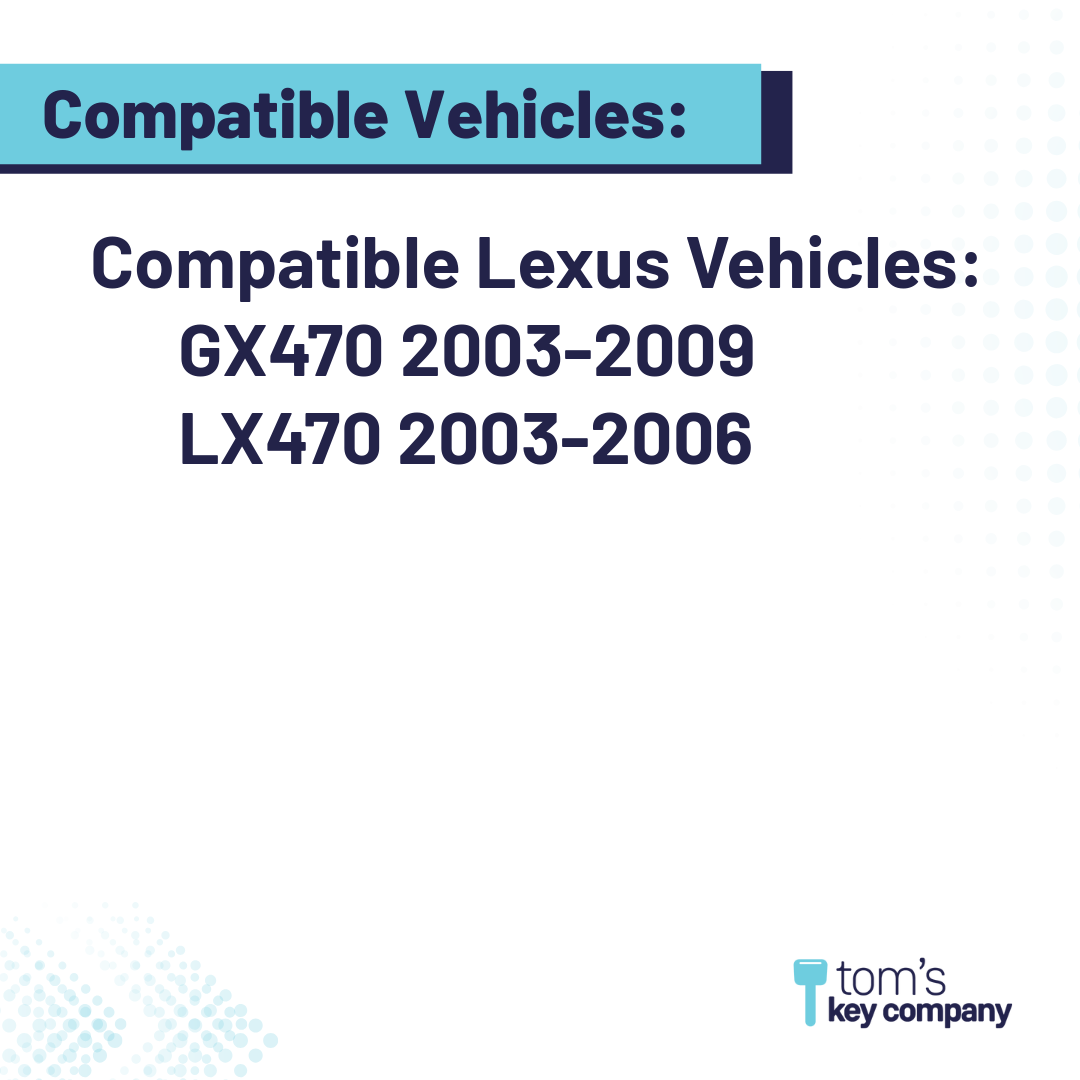 Ultimate Remote Key Bundle with Programming Tool, Aftermarket 3-Button Remote Key and Key By Photo for Select Lexus Vehicles (LEXCK-3B-08L-K-UKB)