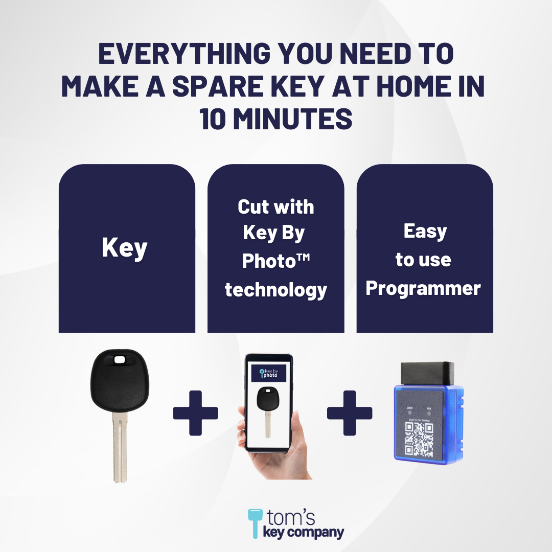 Ultimate Key Bundle with Programming Tool, Aftermarket Transponder Key and Key By Photo for Select Lexus Vehicles (LEXKEY-BT4-K-UKB)