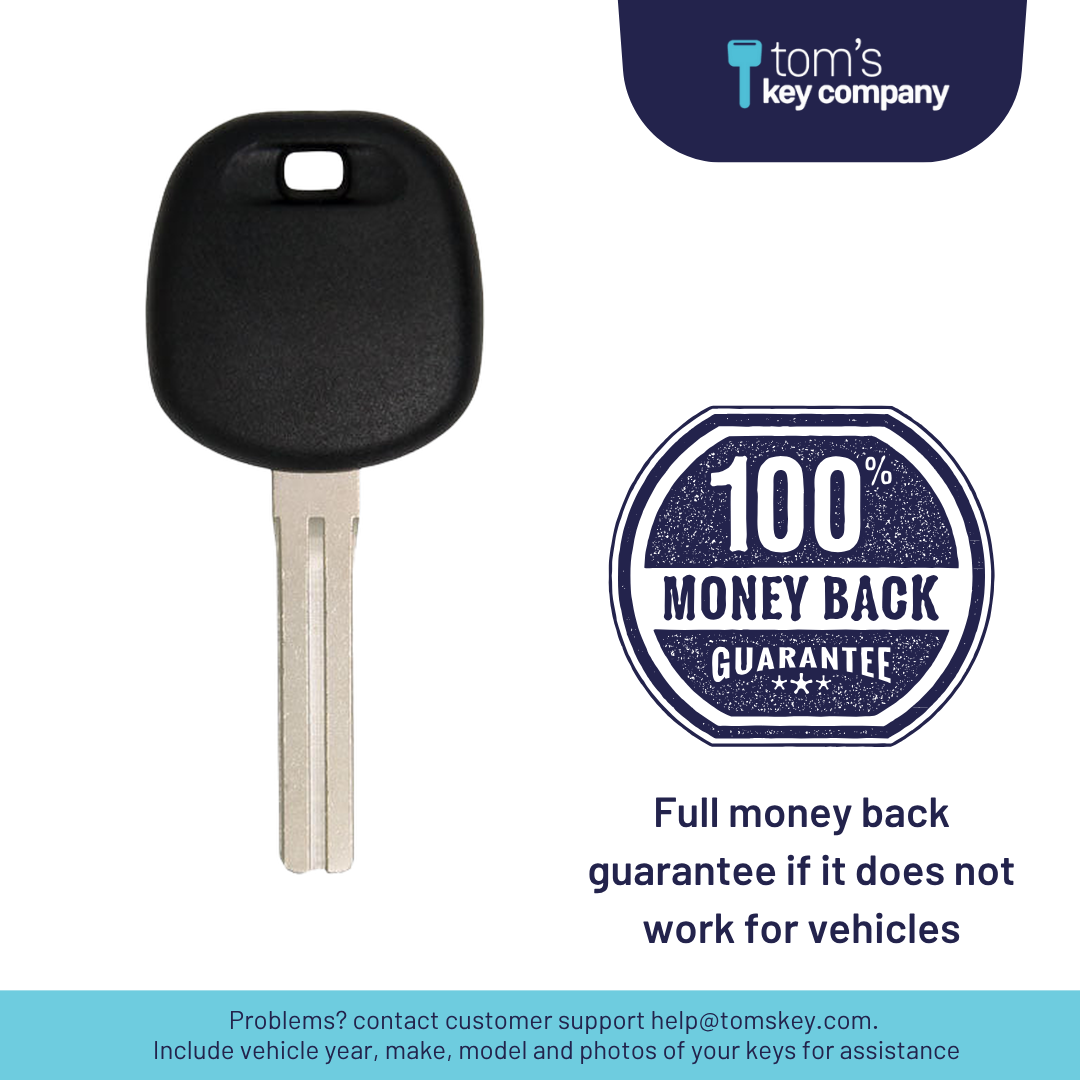 Brand New Aftermarket Transponder Key for Select Lexus Vehicles (LEXKEY-BT4-K)