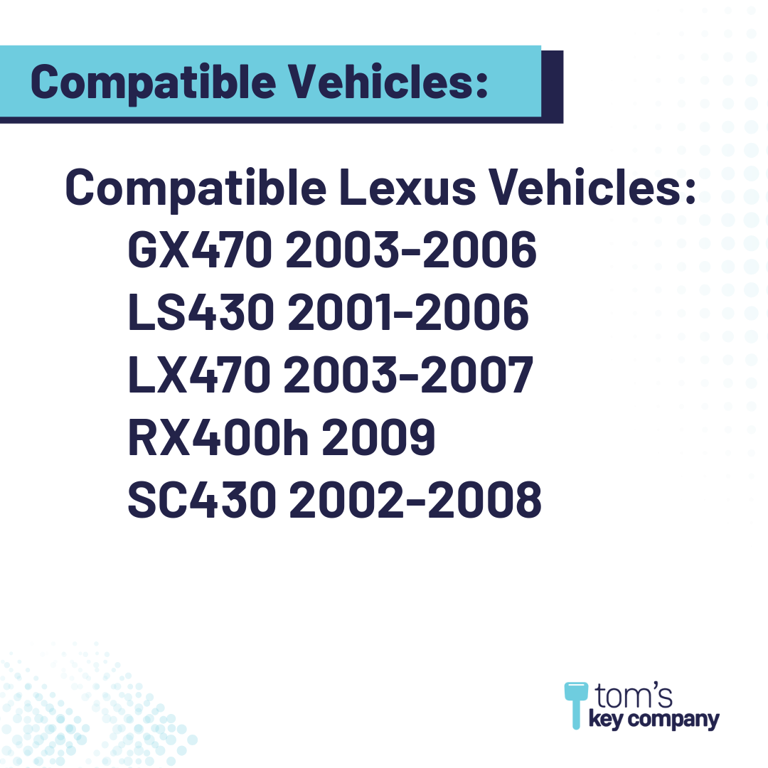 Ultimate Key Bundle with Programming Tool, Aftermarket Transponder Key and Key By Photo for Select Lexus Vehicles (LEXKEY-HPT-K-UKB)