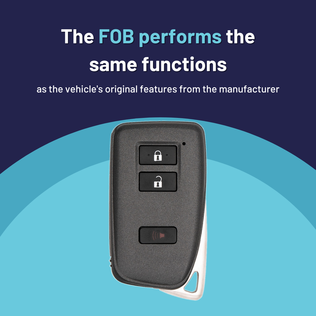 Ultimate Smart Key Bundle with Programming Tool, Aftermarket 3-Button Smart Key Fob and Key By Photo for Select Lexus Vehicles (LEXSK-3B-45-K-UKB)