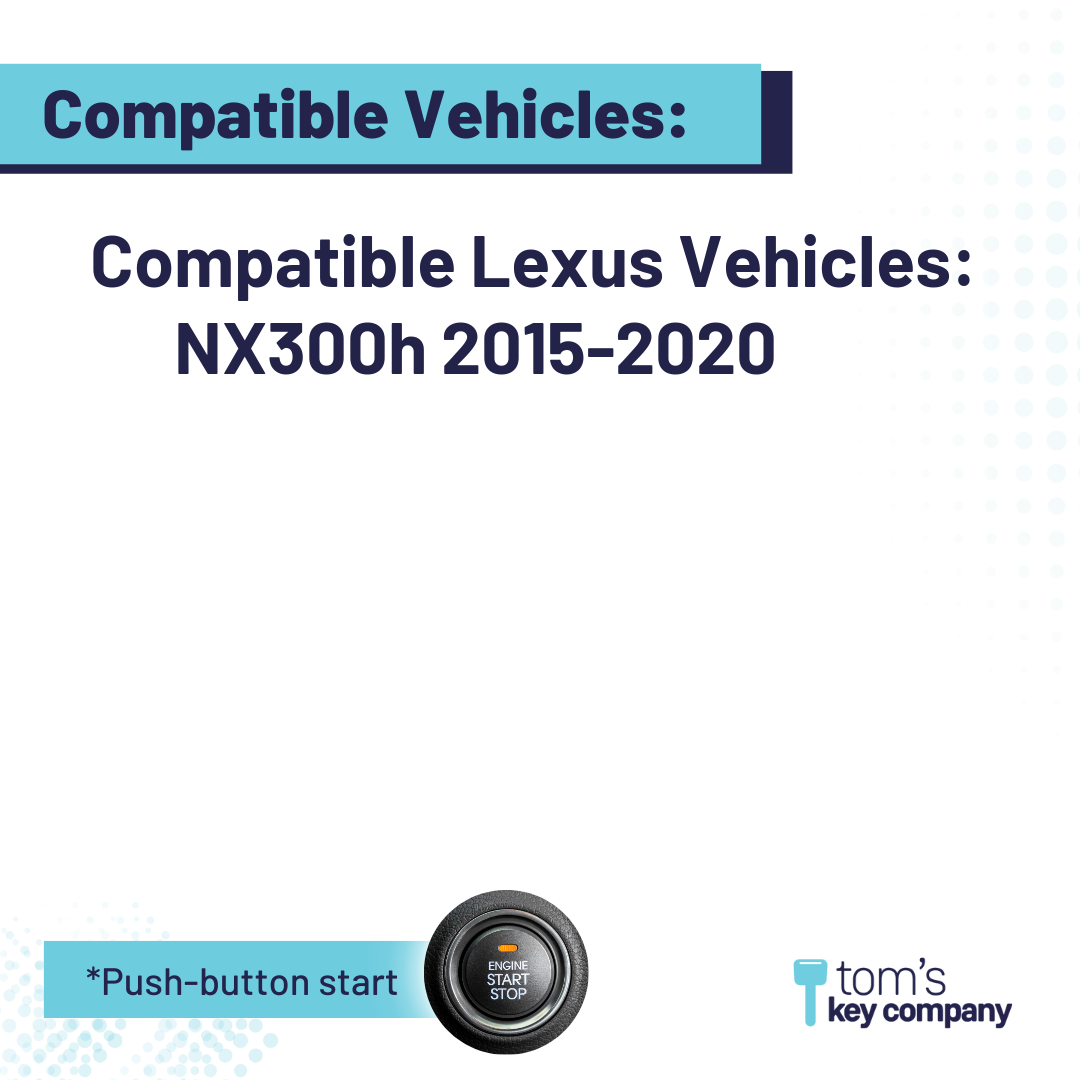 Ultimate Smart Key Bundle with Programming Tool, Refurbished 3-Button Smart Key Fob and Key By Photo for Select Lexus Vehicles (LEXSK-3B-45-REF-K-UKB)