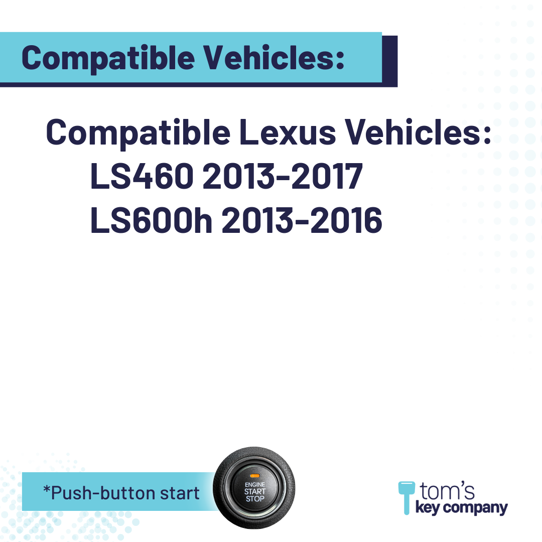 Ultimate Smart Key Bundle with Programming Tool, Refurbished 4-Button Smart Key Fob and Key By Photo for Select Lexus Vehicles (LEXSK-4B-TR-40-K-UKB)