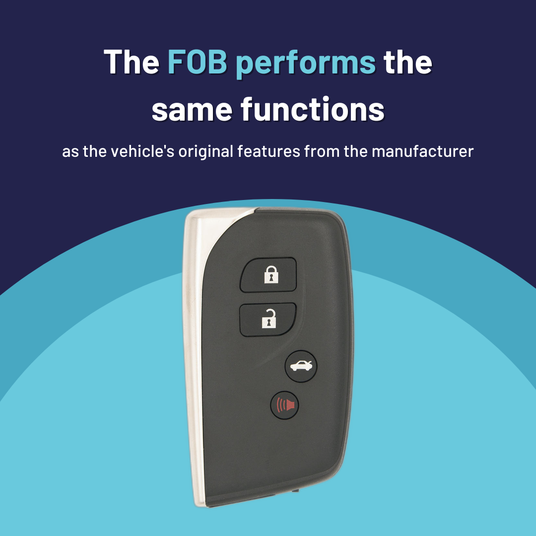 Ultimate Smart Key Bundle with Programming Tool, Refurbished 4-Button Smart Key Fob and Key By Photo for Select Lexus Vehicles (LEXSK-4B-TR-40-K-UKB)