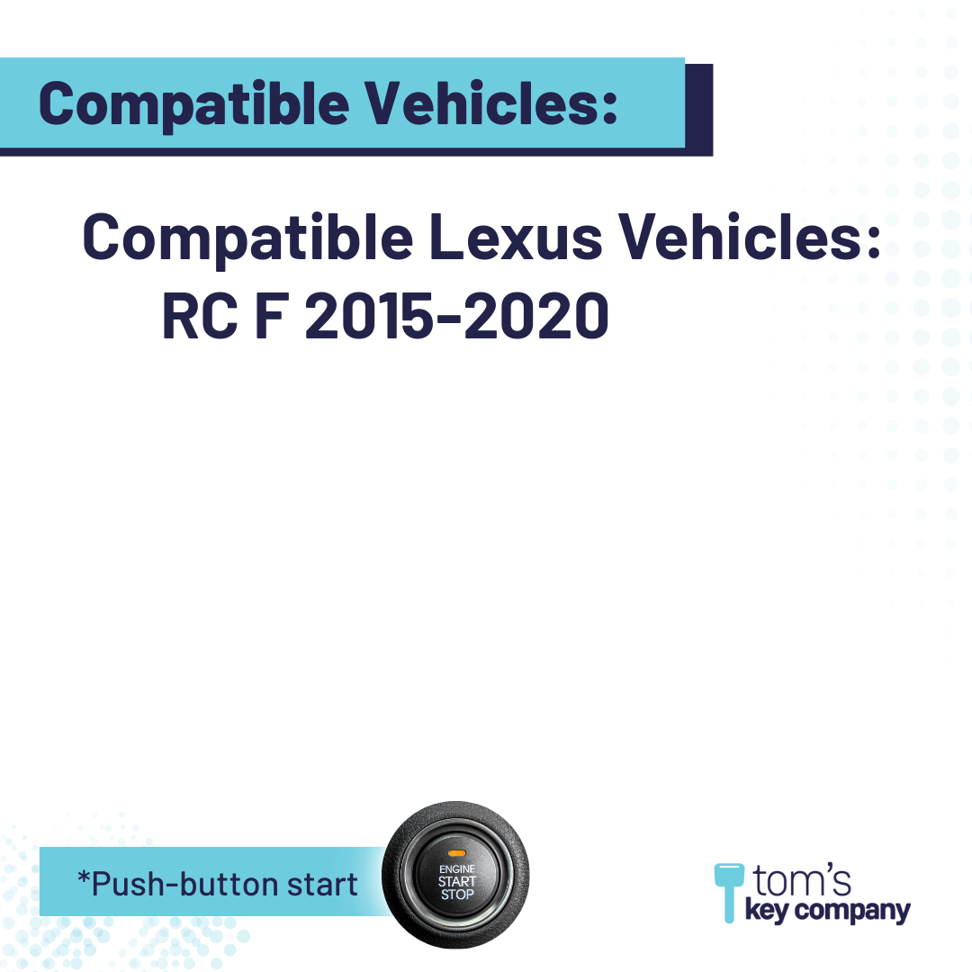 Ultimate Smart Key Bundle with Programming Tool, Refurbished 4-Button Smart Key Fob and Key By Photo for Select Lexus Vehicles (LEXSK-4B-TR-47-REF-K-UKB)