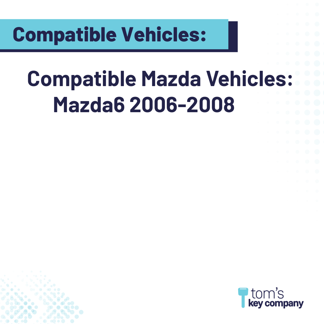 Ultimate Remote Key Bundle with Programming Tool, Aftermarket 3-Button Remote Key and Key By Photo for Select Mazda Vehicles (MAZCK-3B-322-K-UKB)