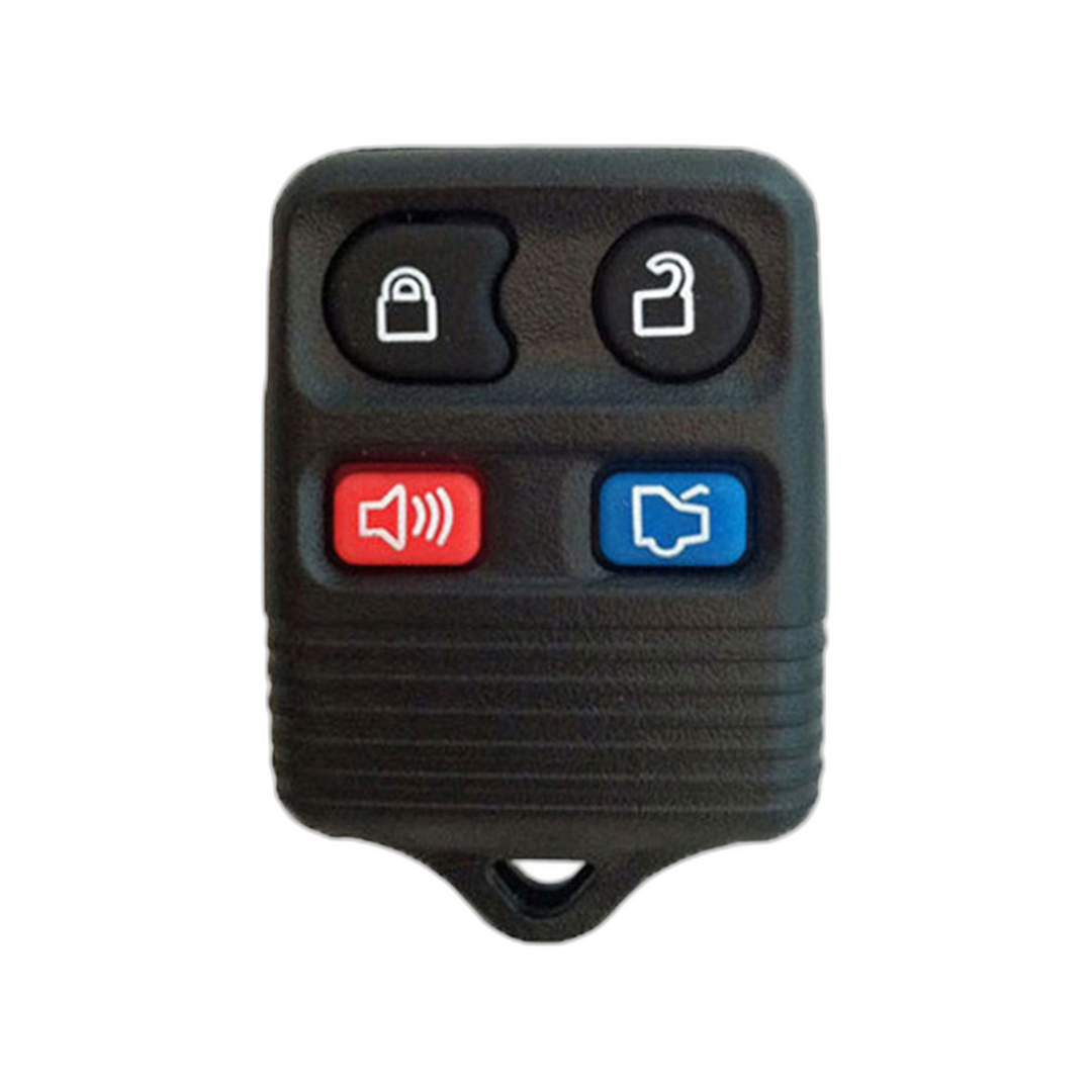 Brand New Aftermarket 4-Button Remote Fob with Lock, Unlock, Trunk, Panic for Select Mercury Vehicles (MERFOB-4B-TR-761-K)