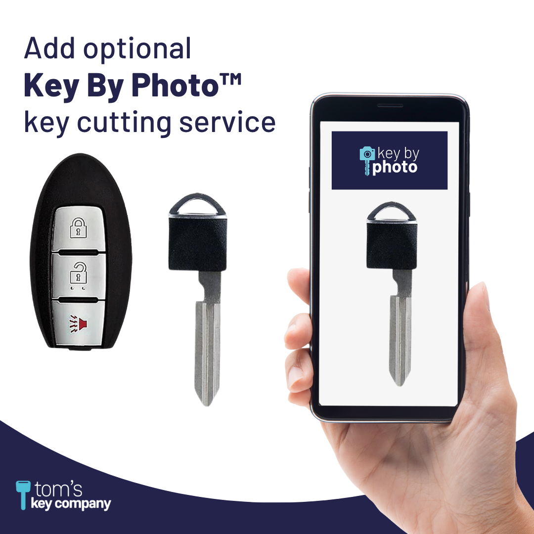 Brand New Aftermarket Smart Key for Select Nissan Cube, Juke, Leaf, Note, Quest, & Versa Vehicles (NISSK-3B-808)