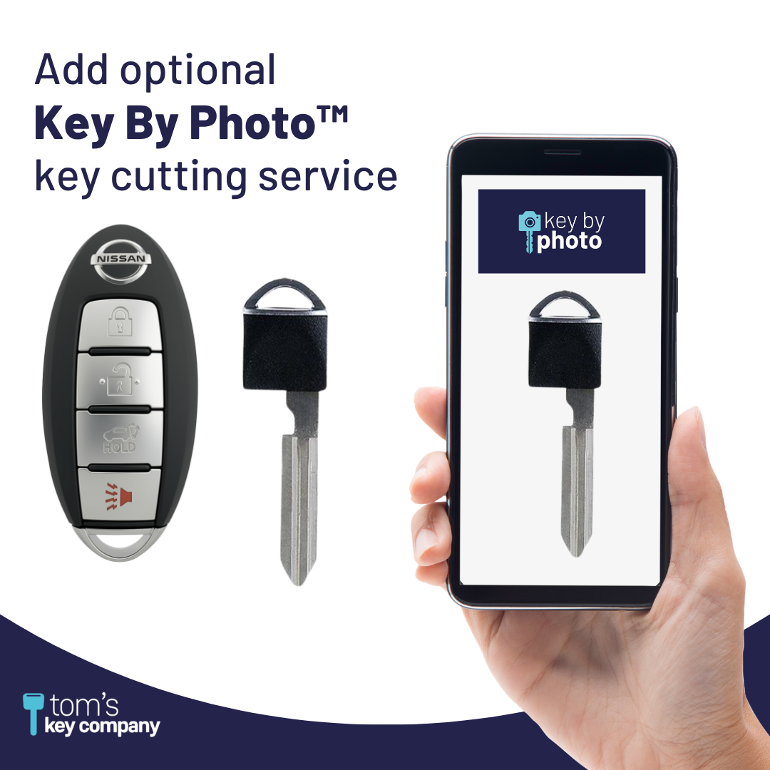 Like New Refurbished OEM 4 Button Smart Key with Hatch Release for Select Nissan Rogue Vehicles