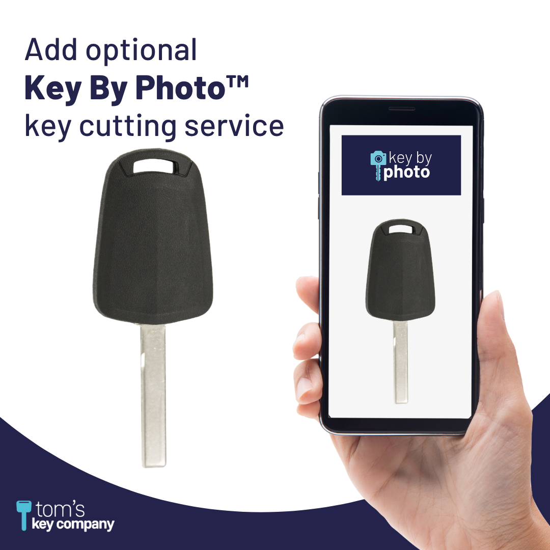 Brand New Aftermarket Transponder Key for Select Pontiac Vehicles (PONKEY-5PT-K)