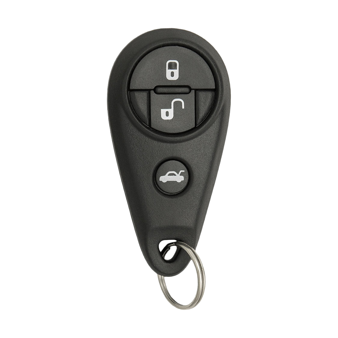 Brand New Aftermarket 4-Button Remote Fob with Lock, Unlock, Trunk, Panic for Select Subaru Vehicles (SUB-4B-MX-RMT)