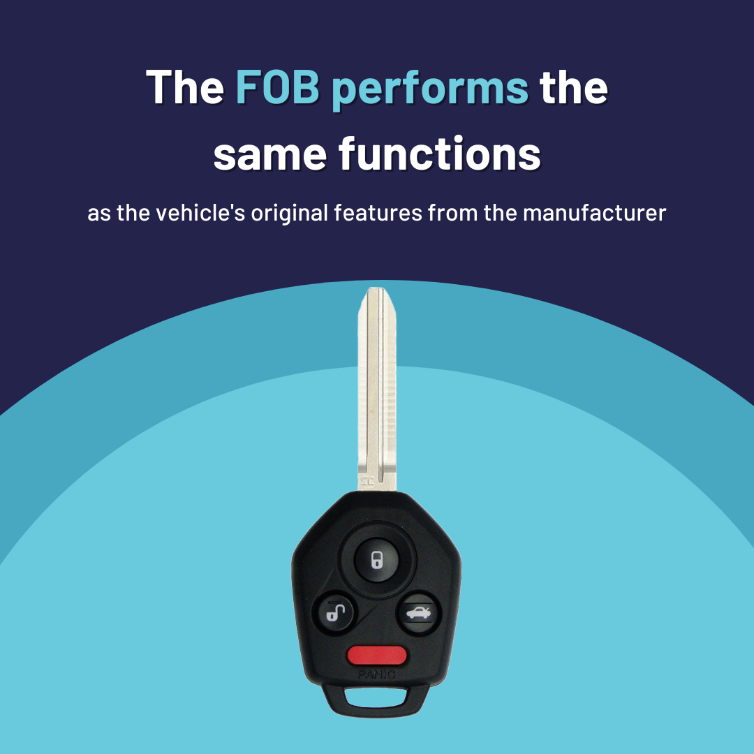 Ultimate Remote Key Bundle with Programming Tool, Aftermarket 4-Button Remote Key and Key By Photo for Select Subaru Vehicles (SUBCK-4B-TR-946-RC-K-UKB)