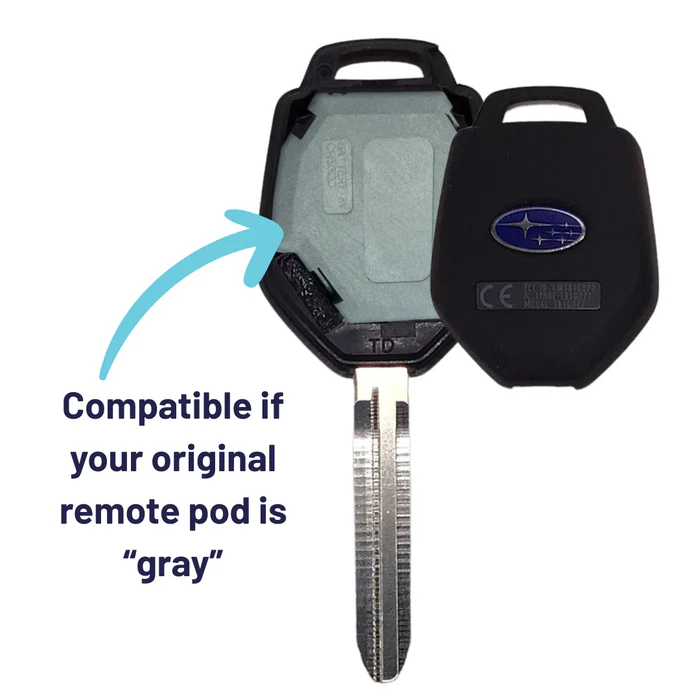 Like New Refurbished 4-Button Remote Key with Lock, Unlock, Trunk, Panic for Select Subaru Vehicles (SUBCK-4B-TR-946-RC-K)