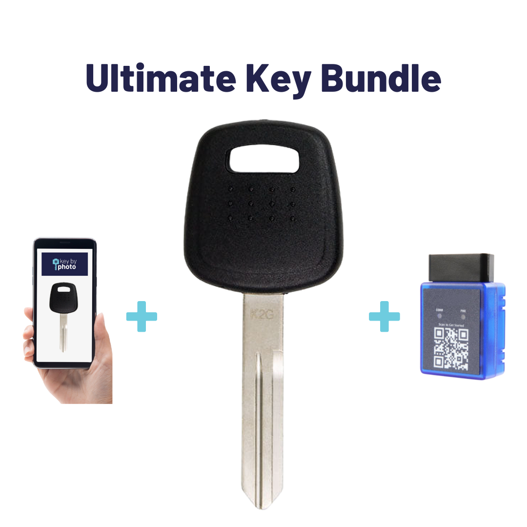 Ultimate Key Bundle with Programming Tool, Aftermarket Transponder Key and Key By Photo for Select Subaru Vehicles (SUBKEY-4PT-K-UKB)