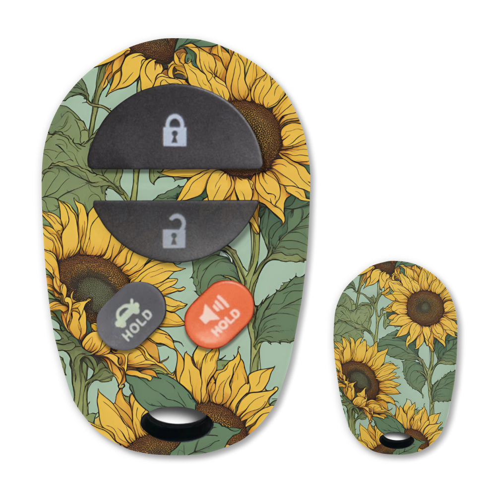 My Key, My Style: 4 Button Keyless Entry Remote Car Key FOB for Toyota Avalon and Solara - Trunk (Shell Only)