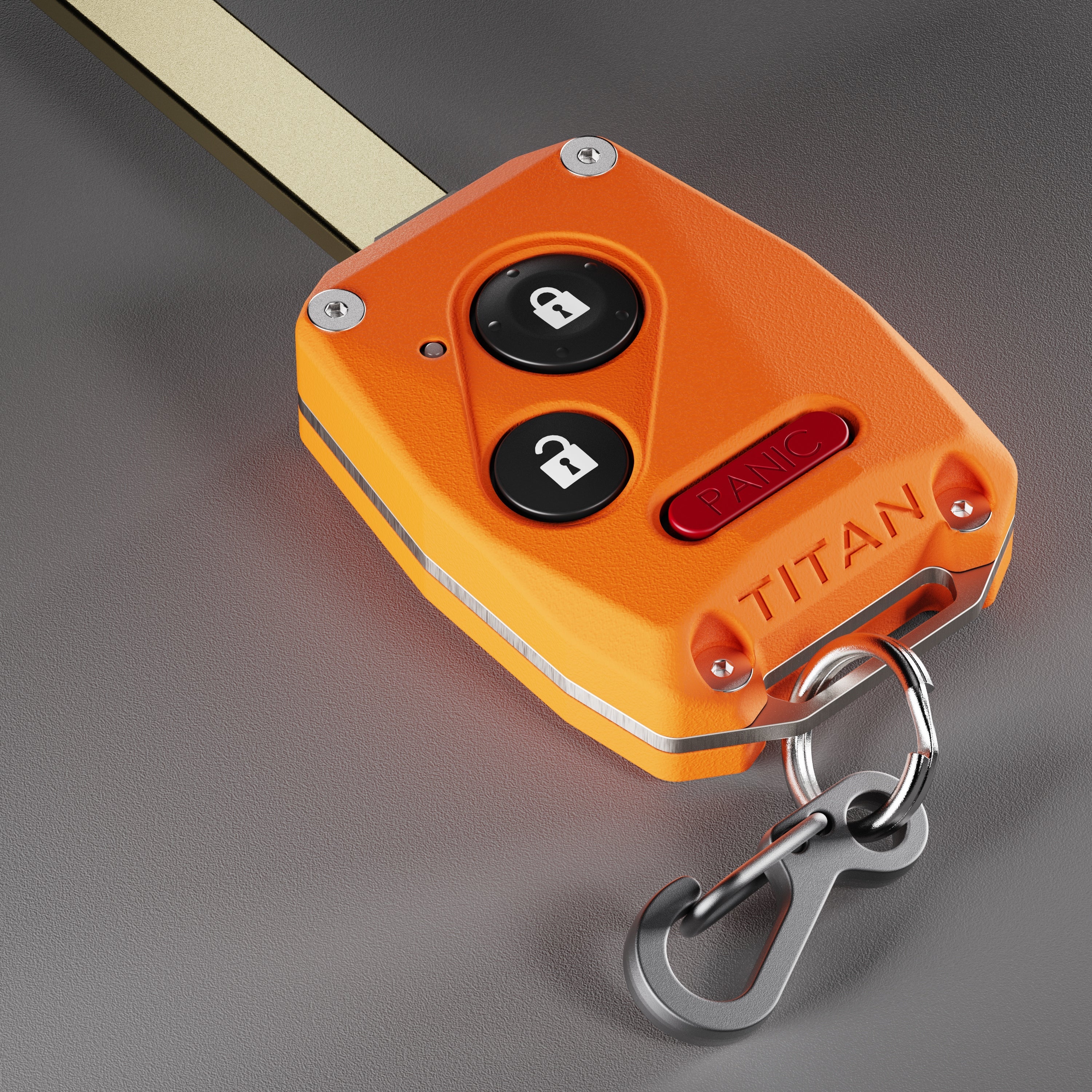 TITAN Fob for Honda 3 Button - Titanium Reinforced Key Upgrade Kit