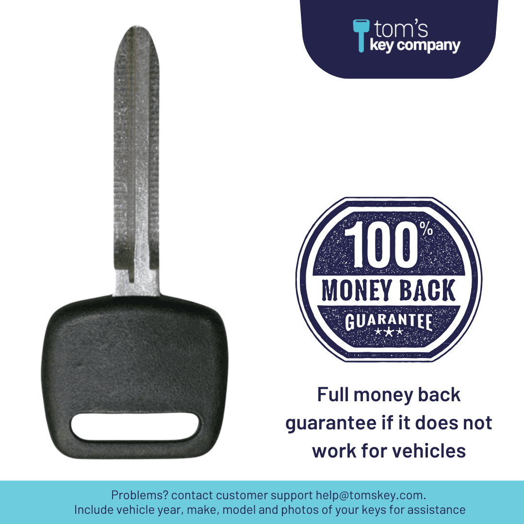 Brand New Aftermarket Plastic Head Key for Select Toyota Vehicles (TOY-TR47-P)