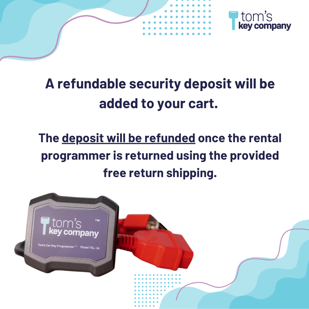 Ultimate Key Bundle DIY Car Key Replacement Kit with Tom’s Car Key Programmer™ & Key By Photo™ Service | Select Toyota Vehicle with 4 Button Smart Key with A/C Button (HYQ14ACX-4B-A/C-GNE-5290-TSL-KBP-UKB)