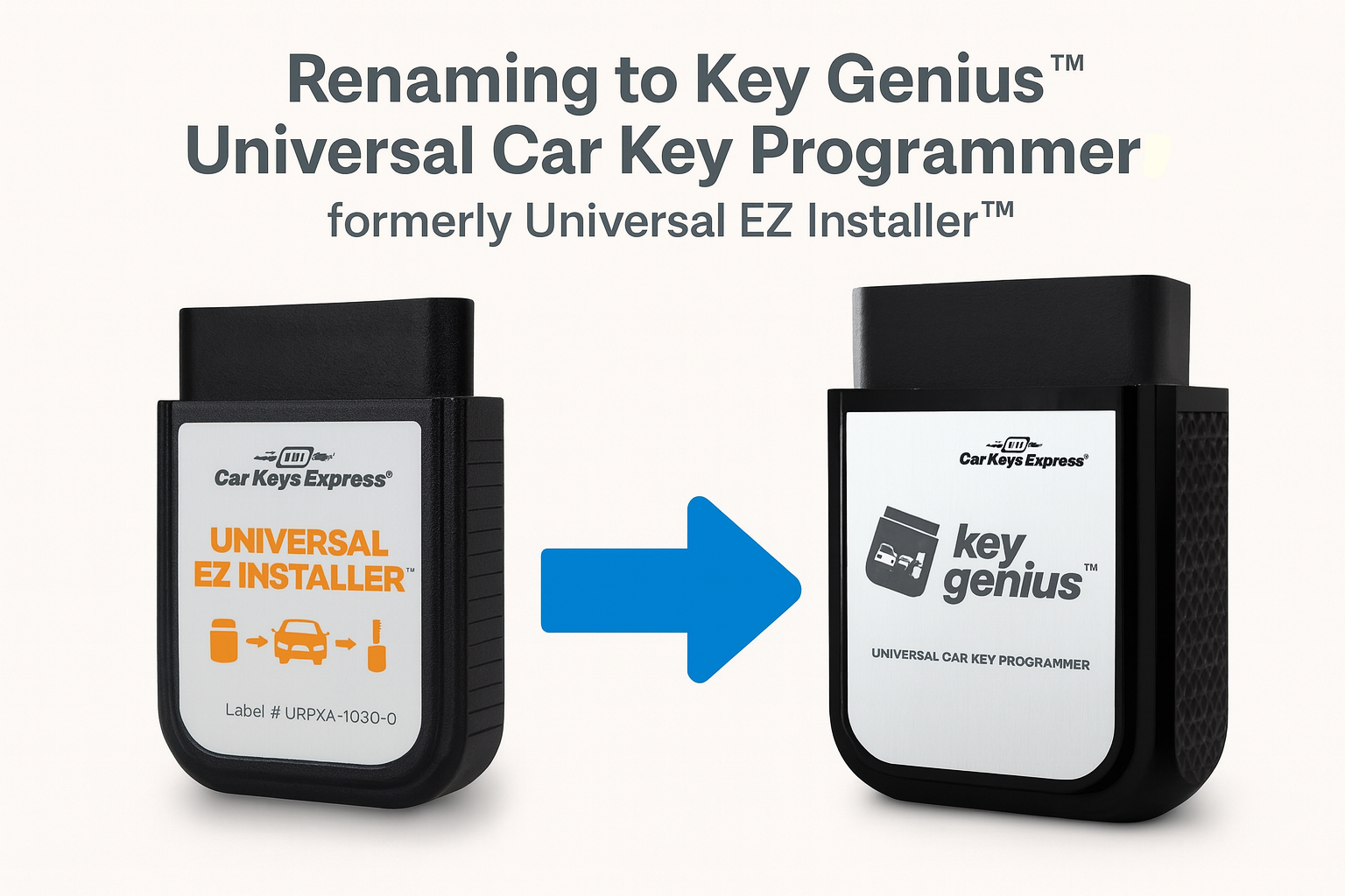 Key Genius™ Universal Car Key Programmer (UNEZ-0BX-PGM)