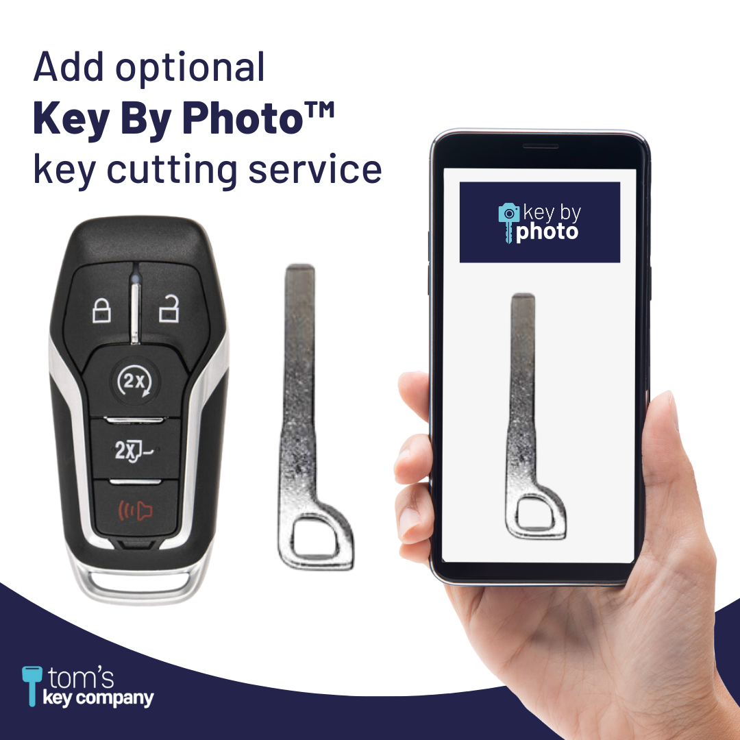 Ford Aftermarket 5-Button Smart Key with Remote Start and Tailgate (FORSK-TG-5B-FOB-TMB)