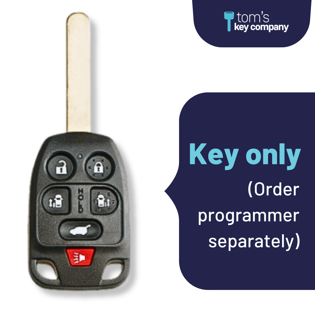 Honda Odyssey 2011, 2013-2014 Key and Keyless Entry Remote - 6