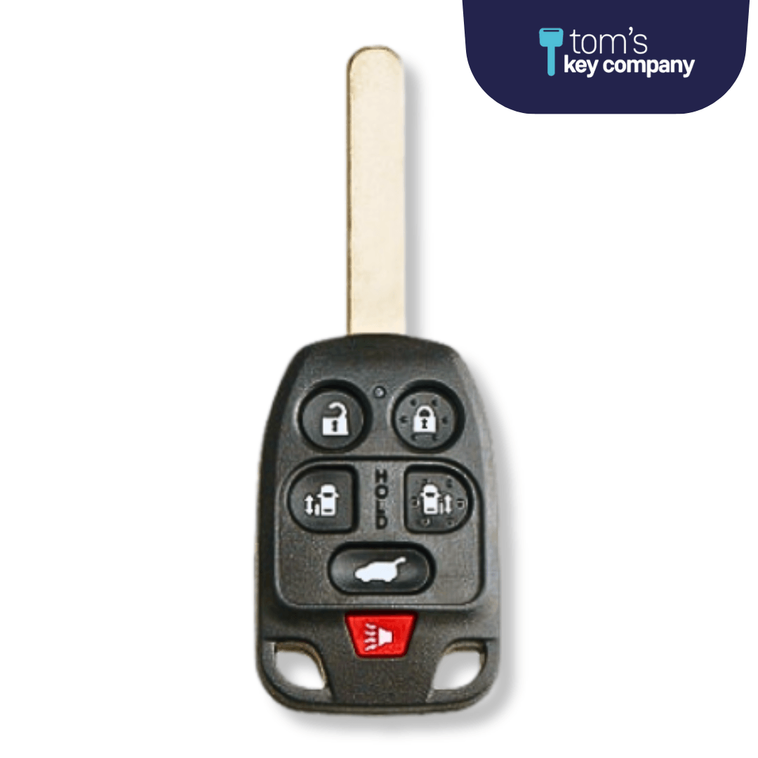 Honda Odyssey 2011, 2013-2014 Key and Keyless Entry Remote - 6 Button (N5F-A04TAA-6B) - Tom's Key Company