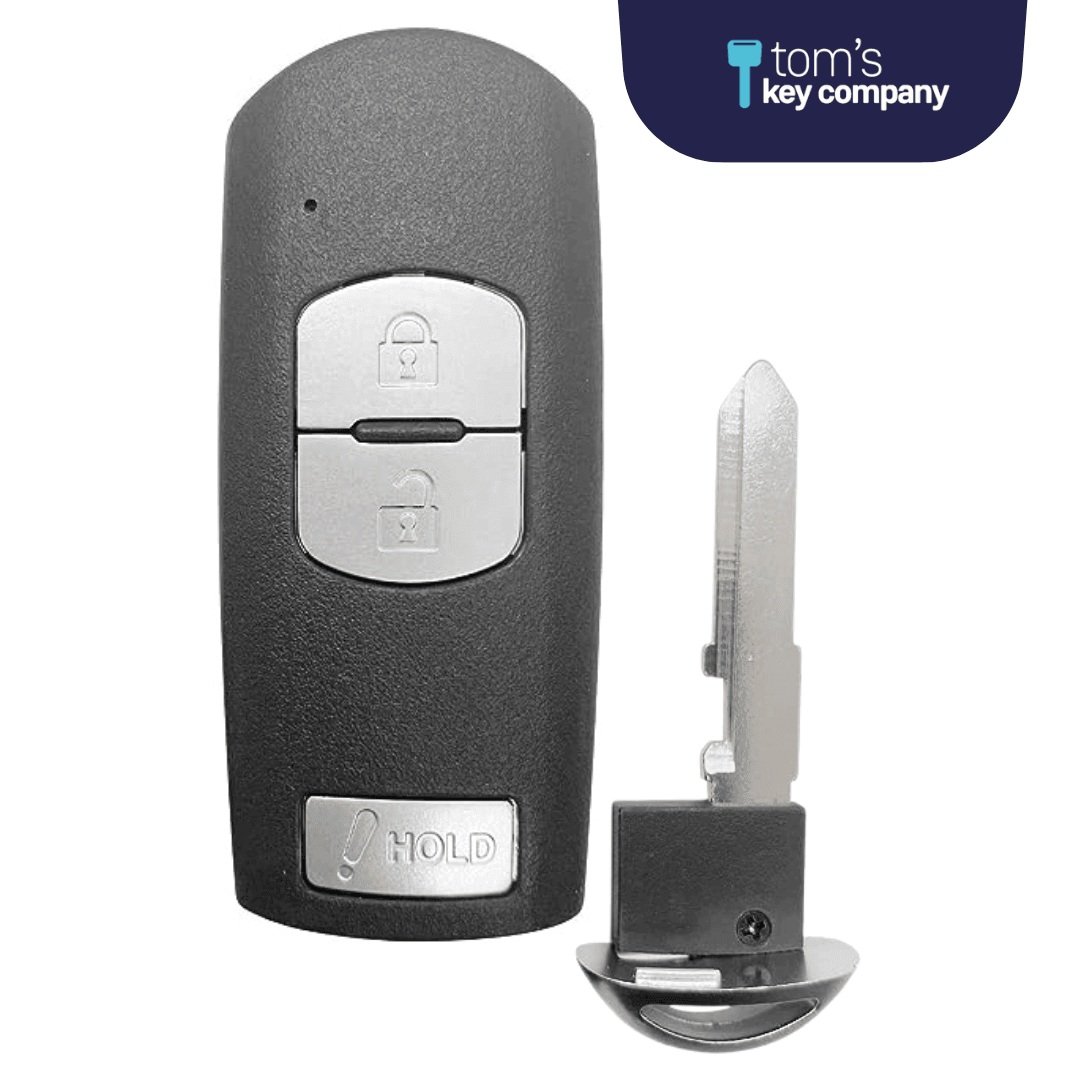 Mazda Aftermarket 3-Button Smart Key (MAZSK-3B-WAZ) - Tom's Key Company