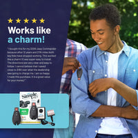 Dodge Grand Caravan Simple Key Programmer for Non-Proximity Remote Key FOB (CDFO-E3Z0SK-KIT-DGC-2020)