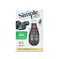 Dodge Grand Caravan Simple Key Programmer for Non-Proximity Remote Key FOB (CDFO-E7RHZ0SK-KIT-DGC-2020)