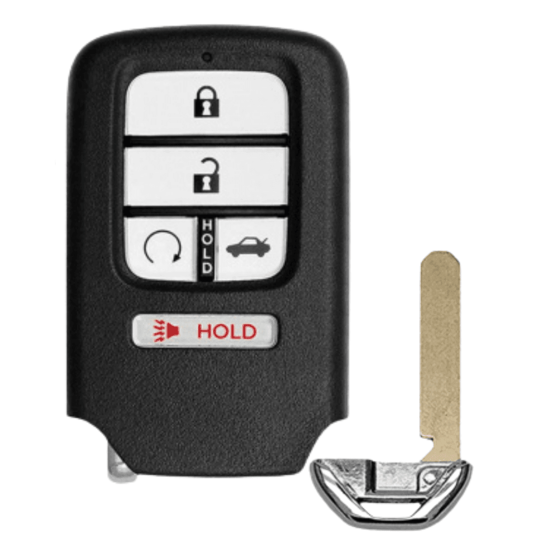 Honda 5-Button OEM Smart Key with Remote Start and Trunk Release (HONSK-OEM-5B-TRS-CWTW)