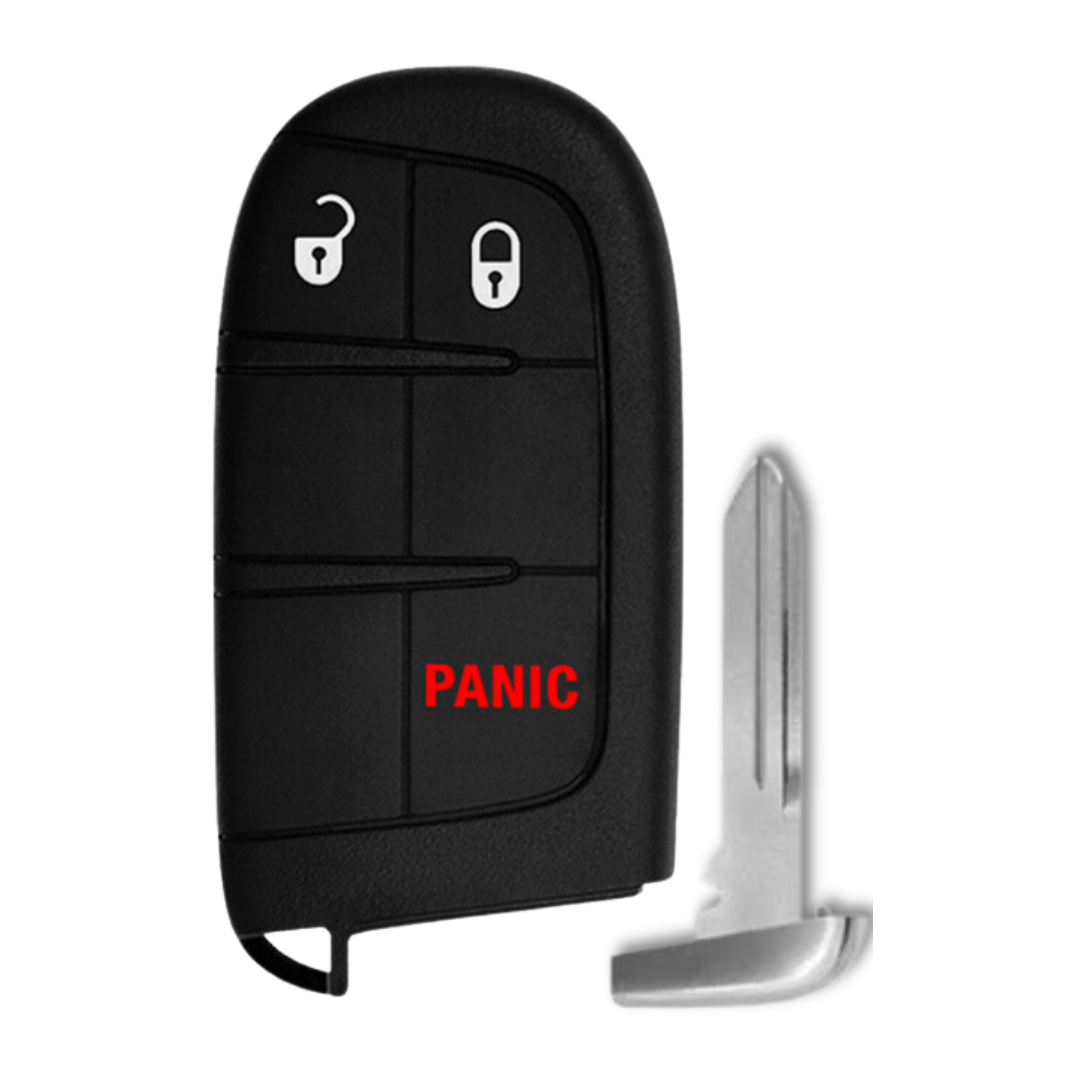 Brand New Aftermarket Smart Key 3-Button for Select Jeep Vehicles (JEEPSK-3B-COMPASS-TMB)
