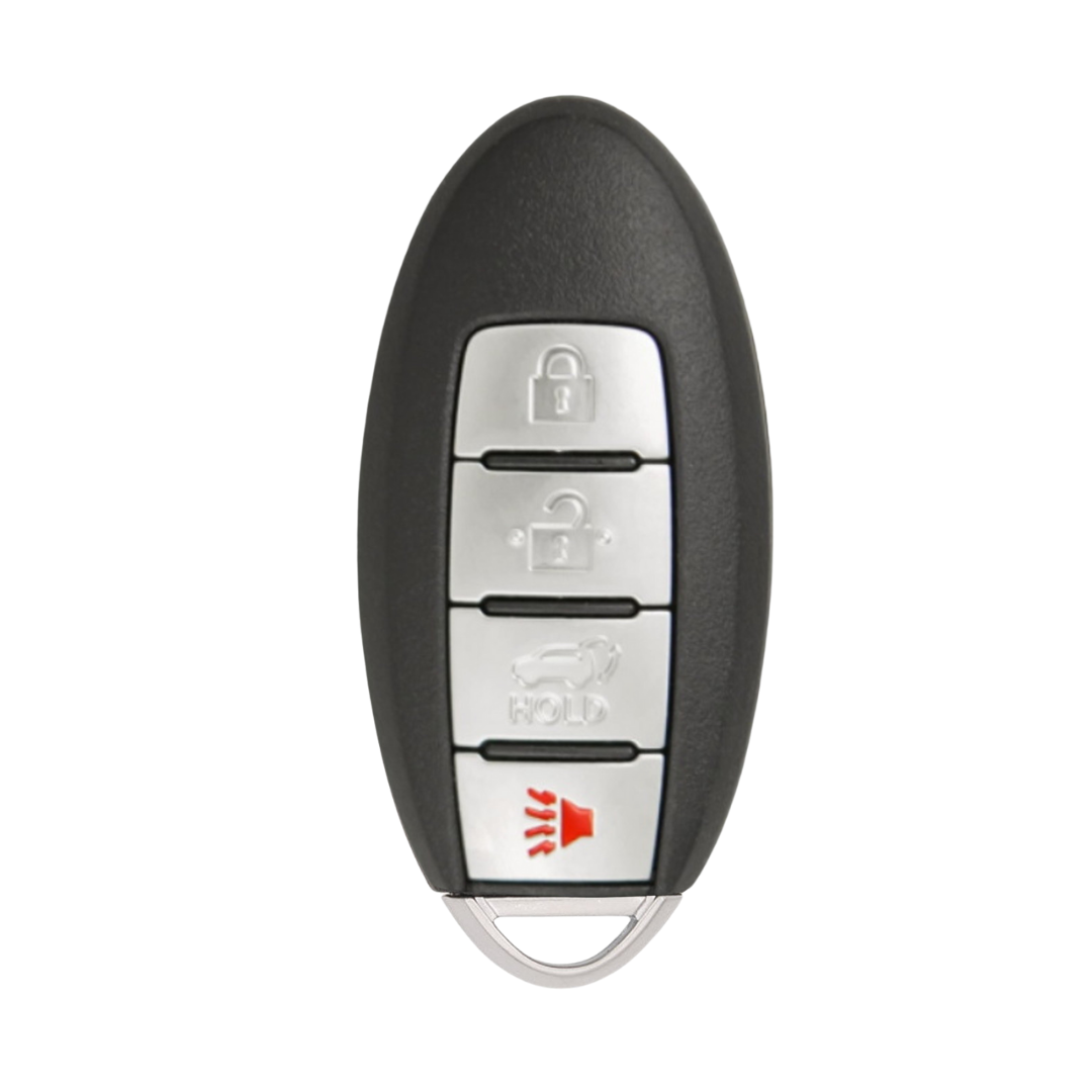 Brand New Aftermarket 4 Button Smart Key with Hatch Release for Select Nissan & INFINITI Vehicles (NISSK-4B-HR-624)
