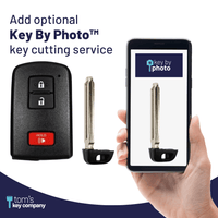 Toyota 4Runner, Tacoma, Land Cruiser, Highlander & Prius C Smart Proximity Key, Push Button Start Keyless Remote FOB with Emergency Key (HYQ14FBA-3B-AG2110-FOB) - Tom's Key Company