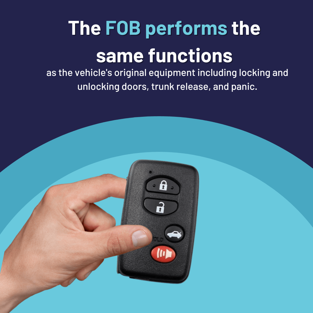 Toyota Camry, Avalon, Corolla Smart Key FOB /4-Button (E-Board 3370) HYQ14AAB-4B-E-3370-FOB - Tom's Key Company