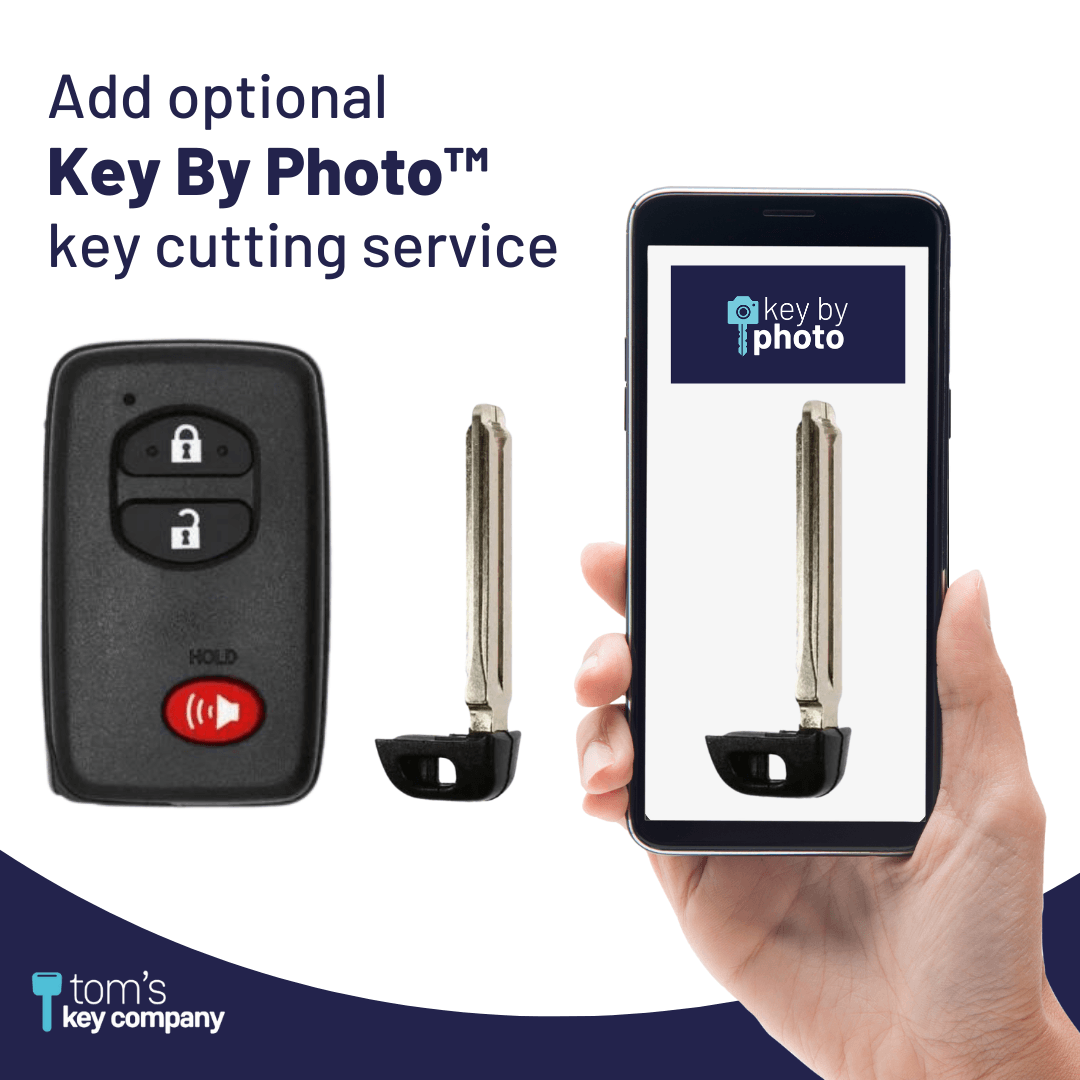 Toyota RAV4 Smart Key FOB/ 3 Button (E-Board 3370, HYQ14AAB / HYQ14AEM) (HYQ14AAB-3B-E-3370-FOB) - Tom's Key Company