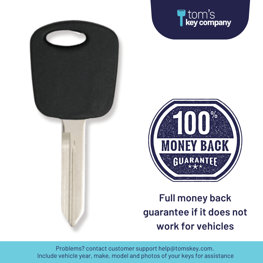Transponder Key for Select Ford & Mercury Vehicles (FORKEY-4C) - Tom's Key Company