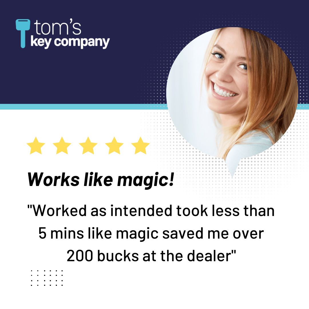 Keyless Entry Remote for Select Buick, Cadillac, Chevrolet, GMC Pontiac, & Saturn Vehicles 5 Button Remote FOB (GMRM-MZ1RE-KIT) - Tom's Key Company