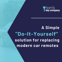 Keyless Entry Remote for Select Buick, Cadillac, Chevrolet, GMC, Pontiac, Saturn, & Suzuki Vehicles, 4 Button Remote FOB (GMRM-MZ0RE-KIT) - Tom's Key Company