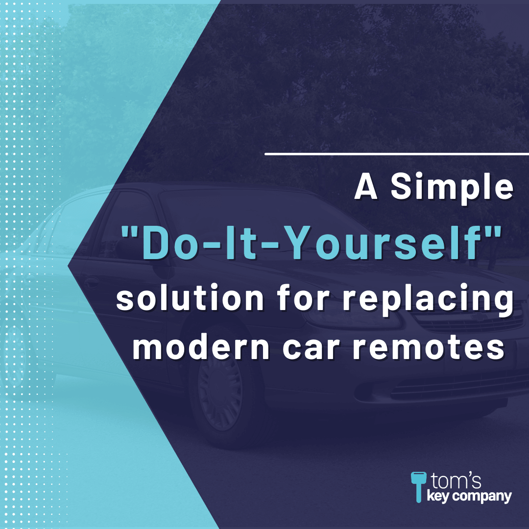 Keyless Entry Remote for Select Buick, Chevrolet, Cadillac, GMC, Oldsmobile, & Pontiac Vehicles, 4 Button Remote FOB (GMRM-4TZ0RE-KIT) - Tom's Key Company