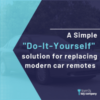 Keyless Entry Remote for Select Buick, Chevrolet, Cadillac, GMC, Oldsmobile, & Pontiac Vehicles, 4 Button Remote FOB (GMRM-4TZ0RE-KIT) - Tom's Key Company