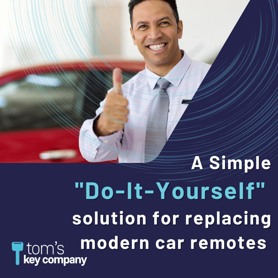 Keyless Entry Remote for Select Buick, Chevrolet, Pontiac & Saturn Vehicles, 4 Button Remote FOB (GMRM-4TZ1RE-KIT) - Tom's Key Company