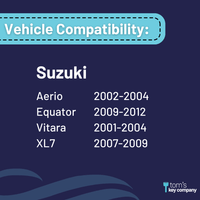 Replacement Car Remote for Hundreds of Vehicles, Keyless Entry FOB for Select Vehicles from Many Manufacturers (UNRM-61RE-Univ-Remote-6B) - Tom's Key Company