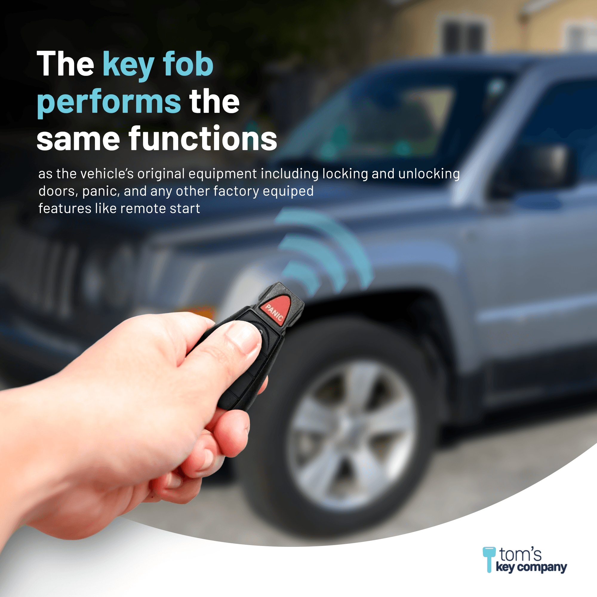 Chrysler, Dodge, Jeep and Volkswagen Simple Key Programmer for Smart Key Fob (CDFO-E4TZ0SK-KIT) - Tom's Key Company